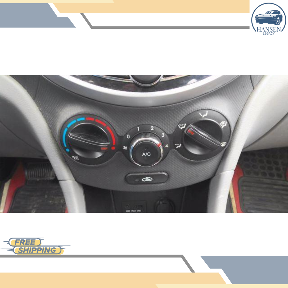 2012–2014 Hyundai Accent A/C AC Heater Temperature Control 12 13 14 OEM — view 1