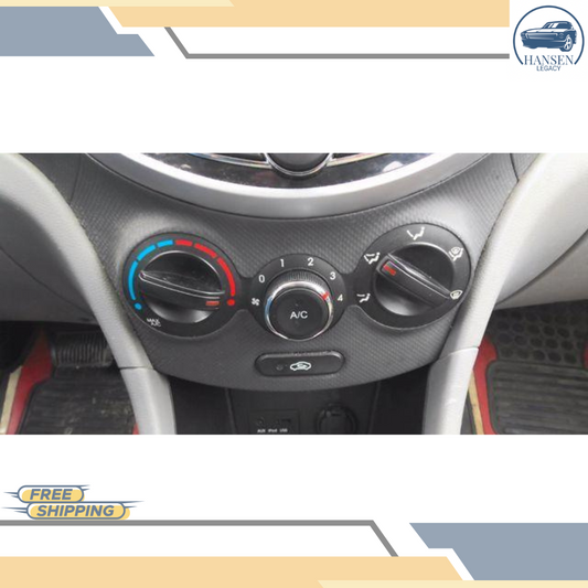 2012–2014 Hyundai Accent A/C AC Heater Temperature Control 12 13 14 OEM — view 1