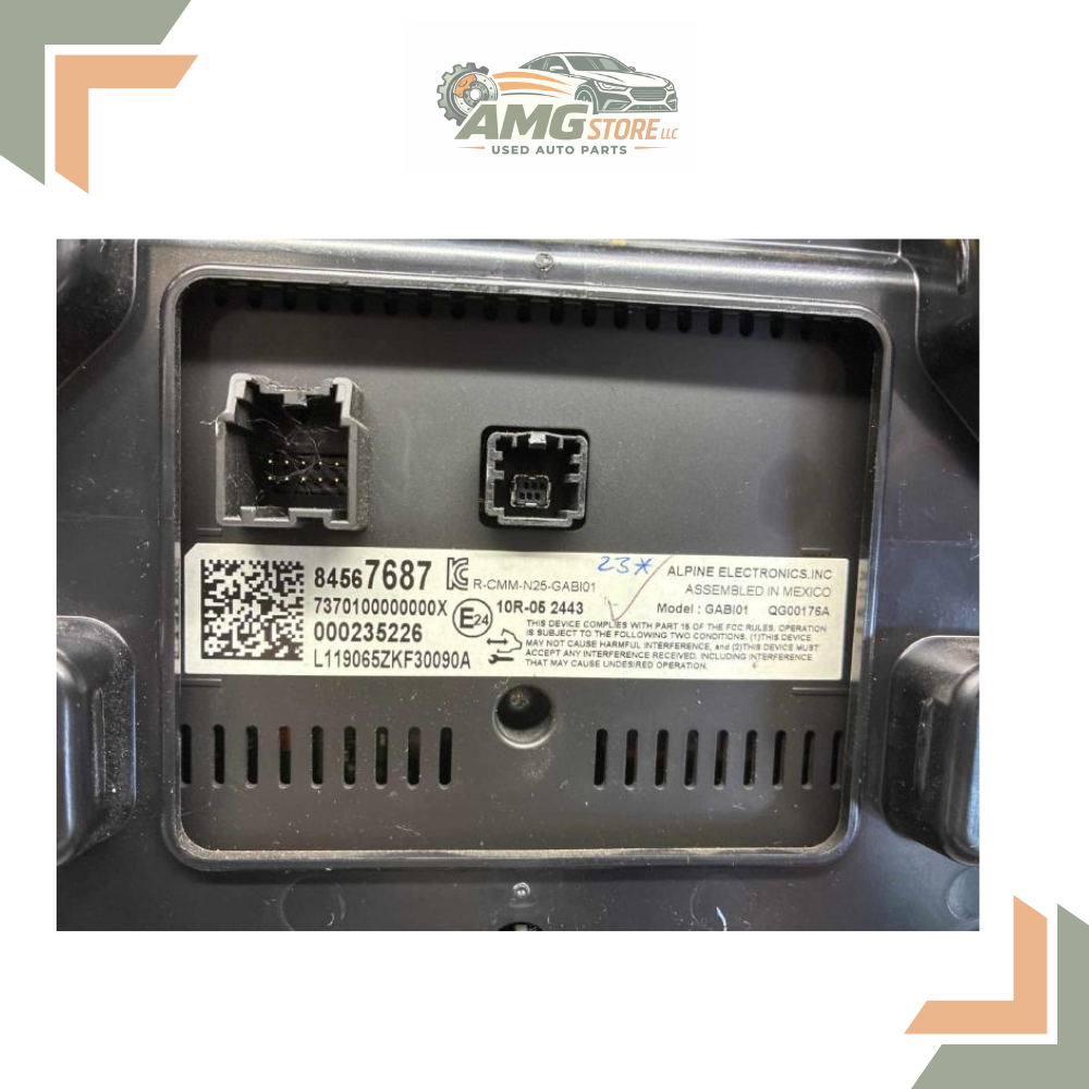 2019–2020 CHEVROLET MALIBU CONTROL PANEL CONTROLLER DISPLAY SCREEN OEM — view 3