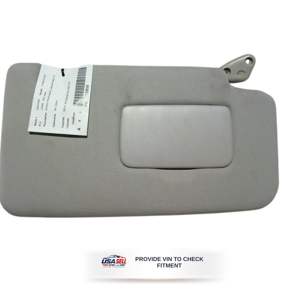 2014–2016 Subaru Forester Passenger RH Sun Visor OEM — view 2