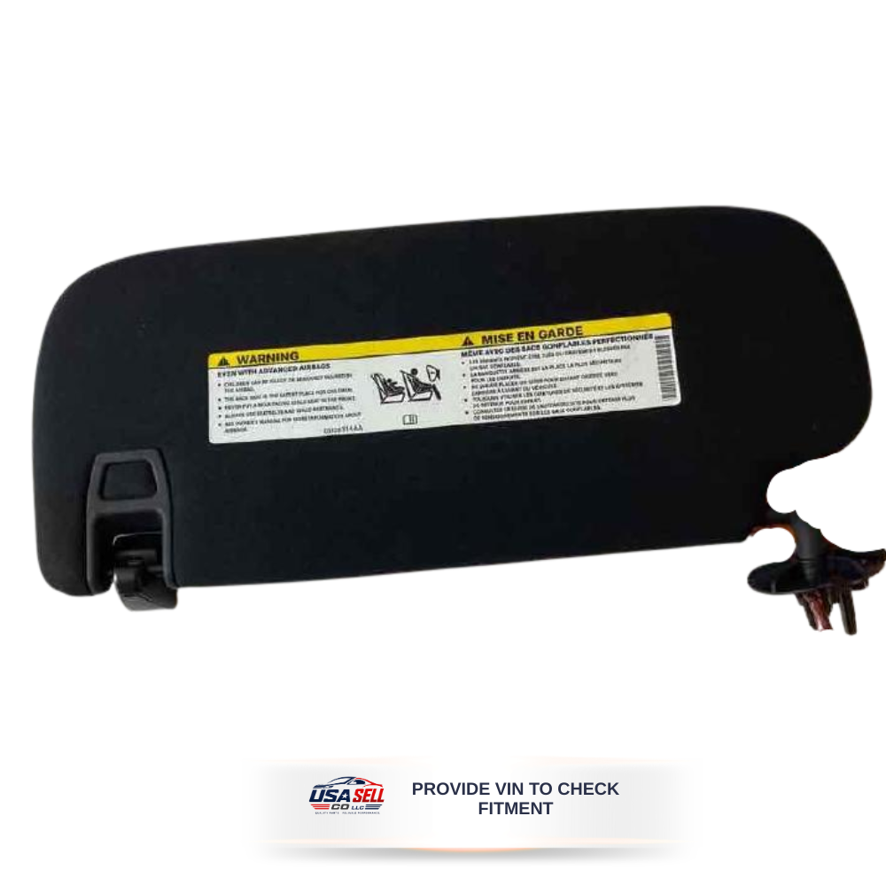 2014–2022 Jeep Grand Cherokee Passenger RH Sun Visor OEM — view 1