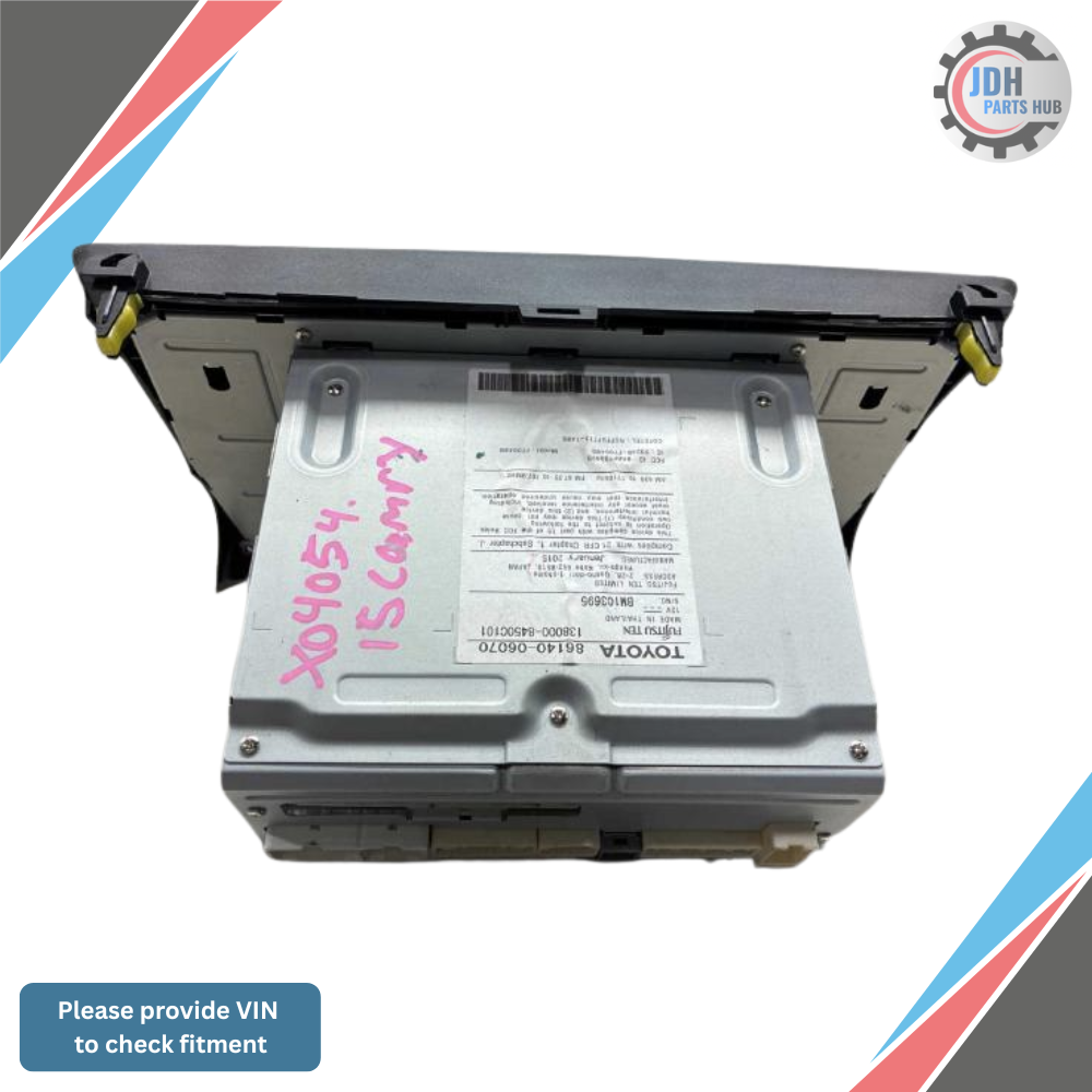 2015 Toyota Camry Radio Touch Screen Display Receiver 100366 OEM — view 3