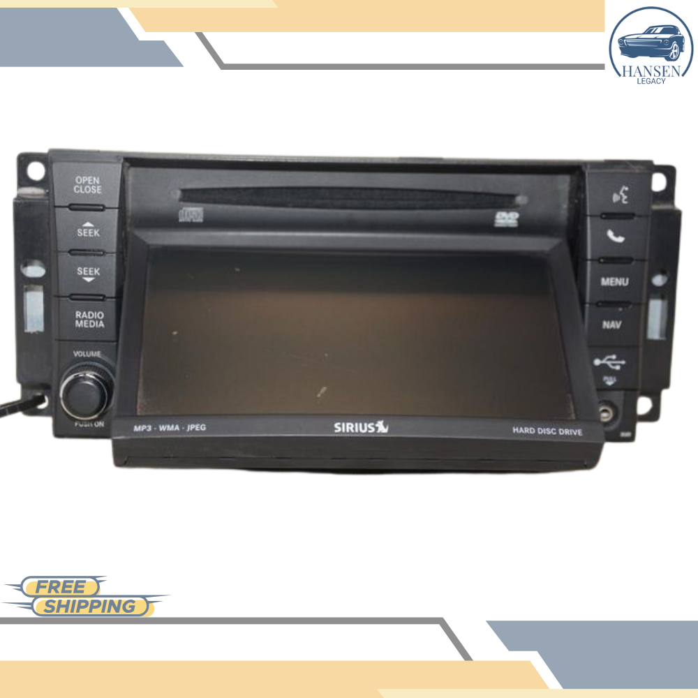 2011–2013 Chrysler 200 AM FM CD DVD Player Navigation Radio ID RHR OEM — view 3