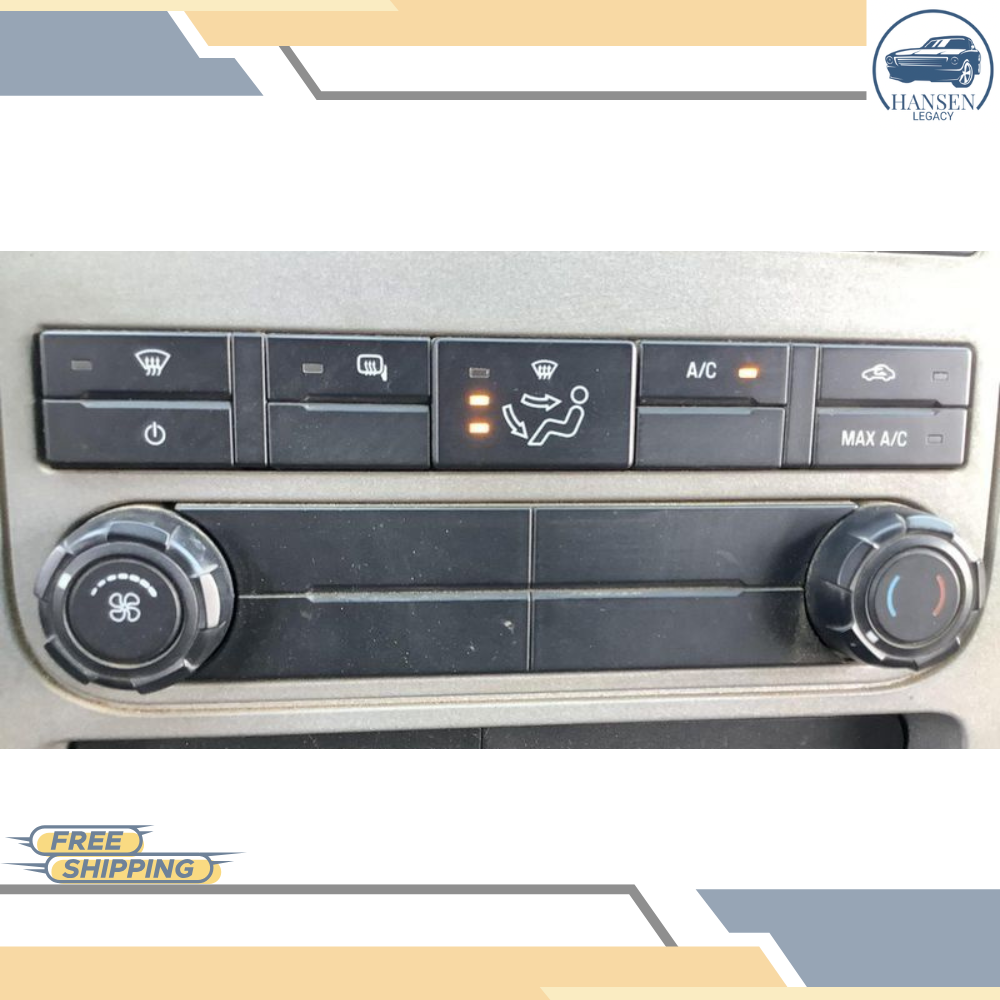 2011–2016 Ford F250 Super Duty A/C AC Heater Temperature Control Unit OEM — view 2