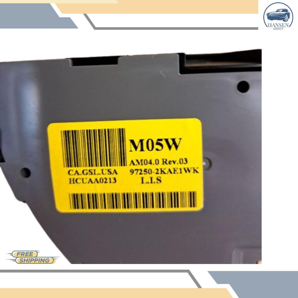 2012–2013 Kia Soul A/C AC Heater Climate Temperature Control Unit 12 13 — view 4