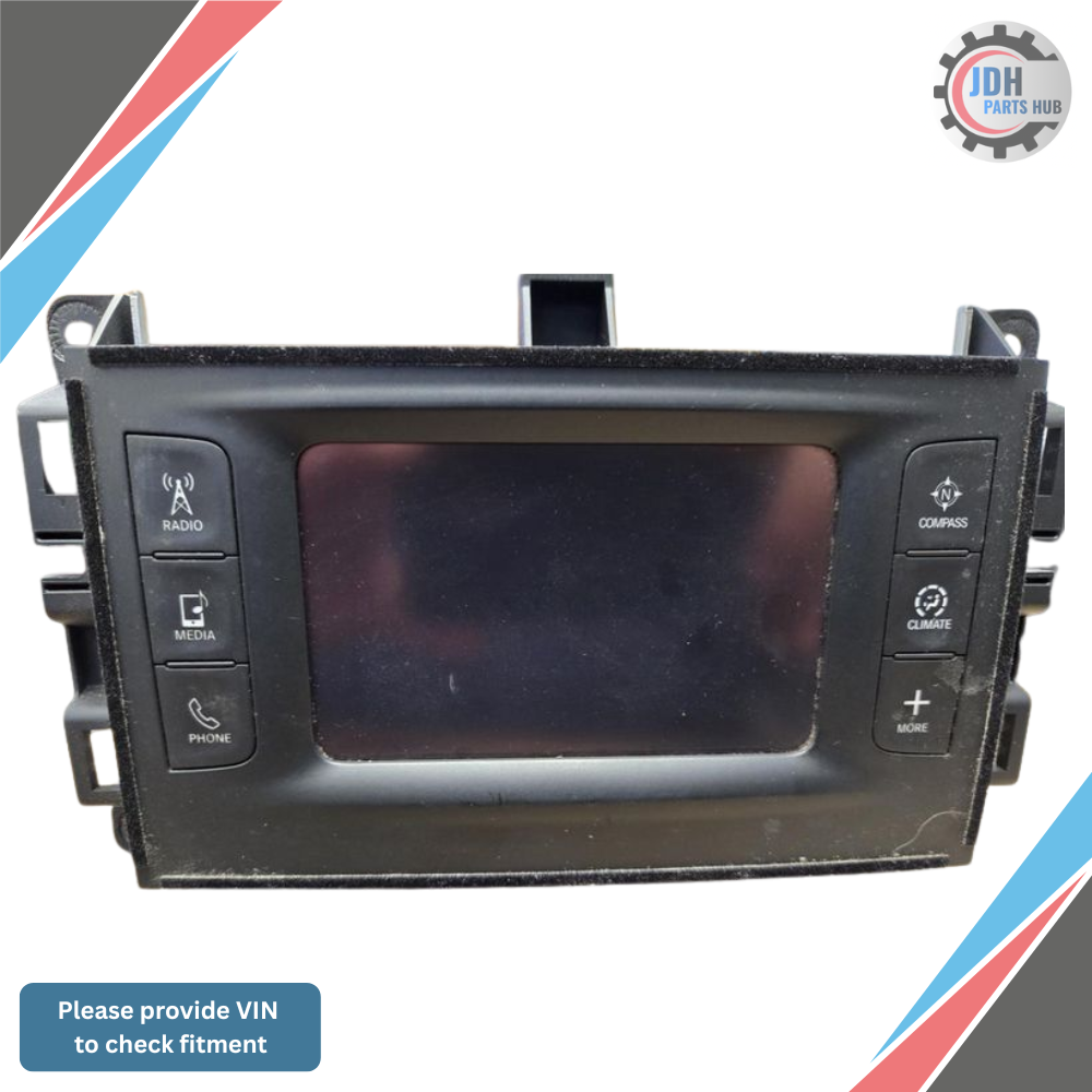 2014 Jeep Grand Cherokee Radio Receiver 5.0 Display Satellite OEM — view 1