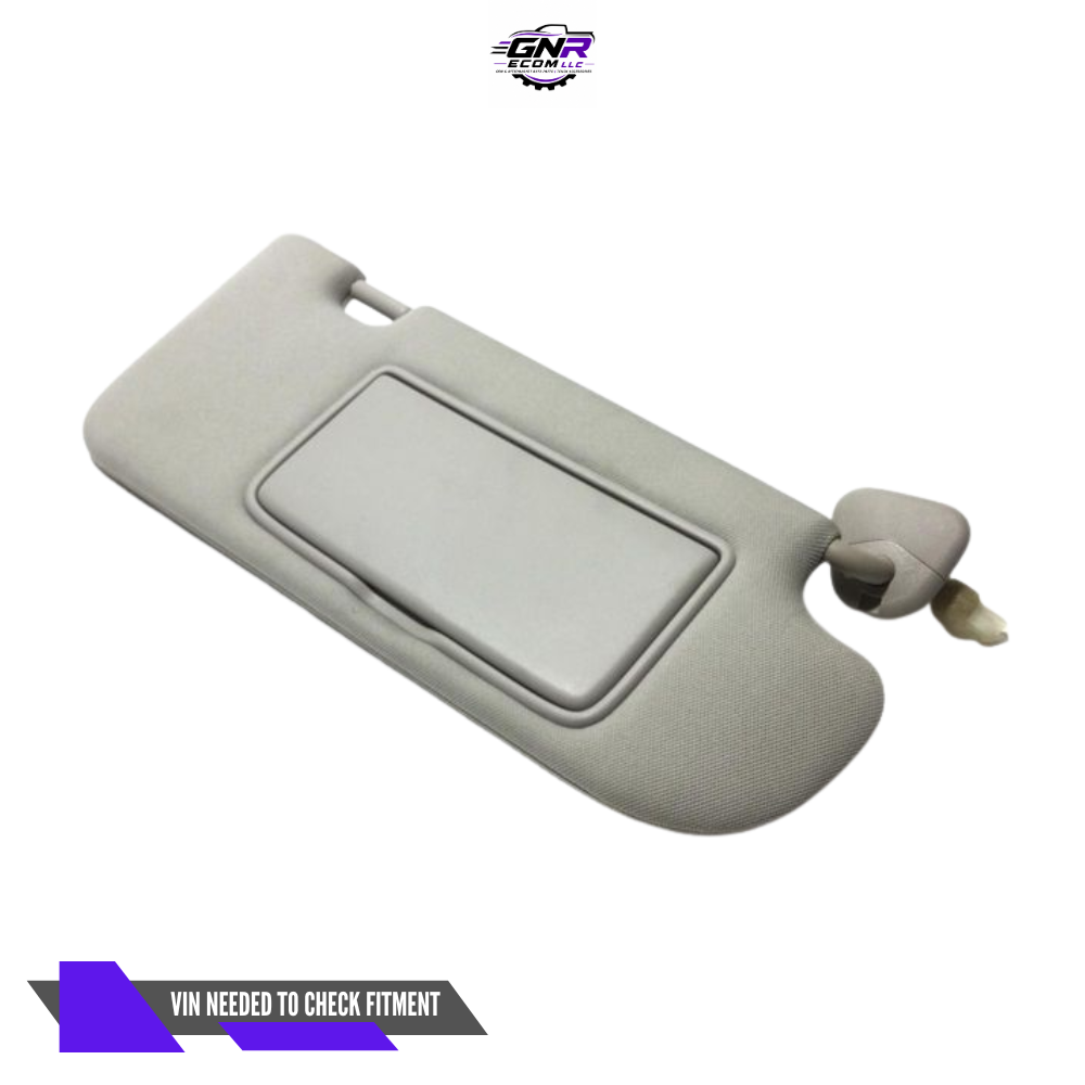 2014–2023 Infiniti Q50 RH Passenger Sunvisor Sun Visor with Mirror & Light OEM — view 2