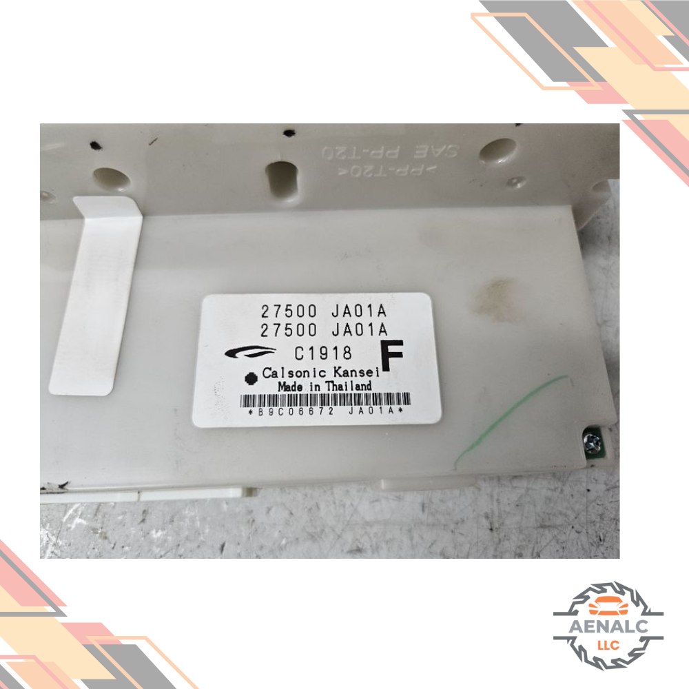 2007–2012 Nissan Altima A/C AC Heater Temperature Controls Unit OEM — view 3