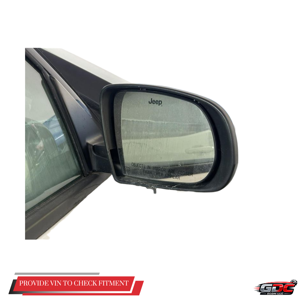2017–2022 Jeep Compass Right Passenger Side Door Mirror Assembly White OEM — view 4