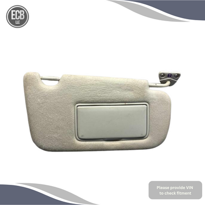 2013–2019 Nissan Sentra RH Passenger Sunvisor with Mirror OEM — view 1