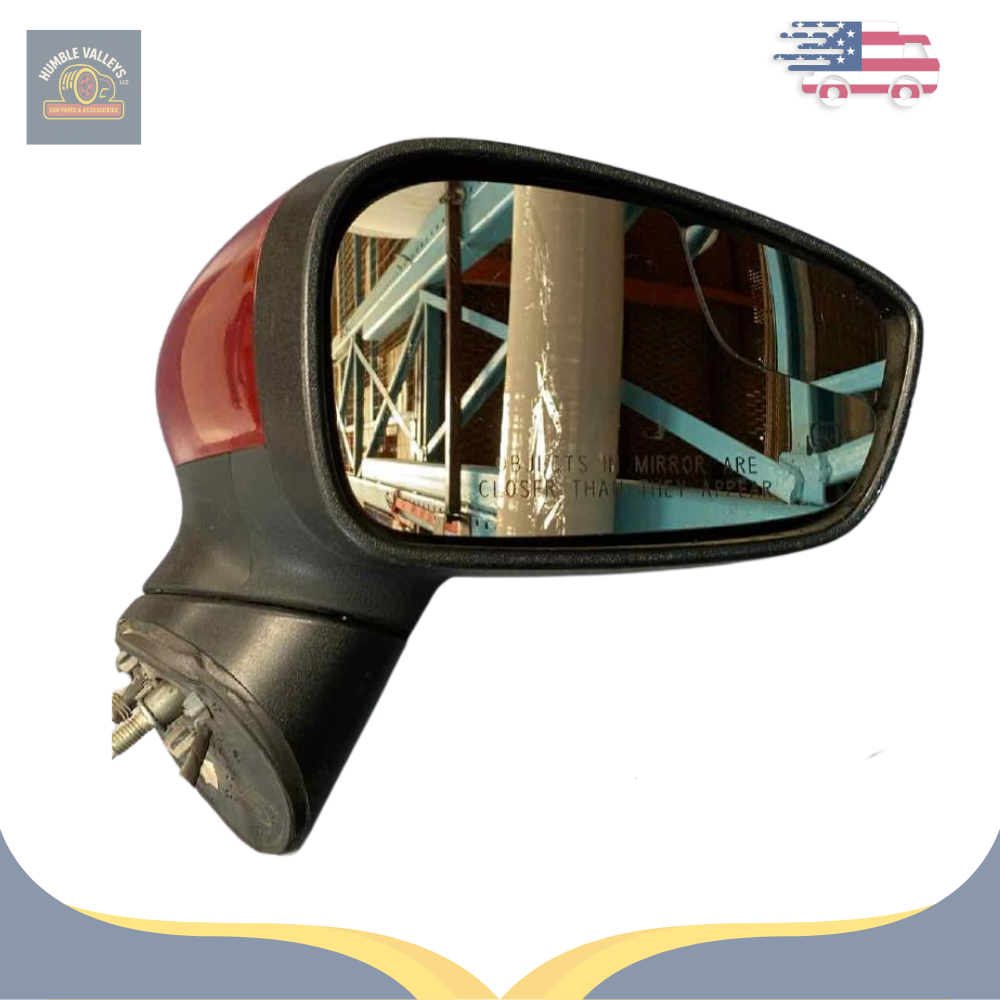 2011–2019 Ford Fiesta Right Passenger Side Door Mirror Red Heated — view 2