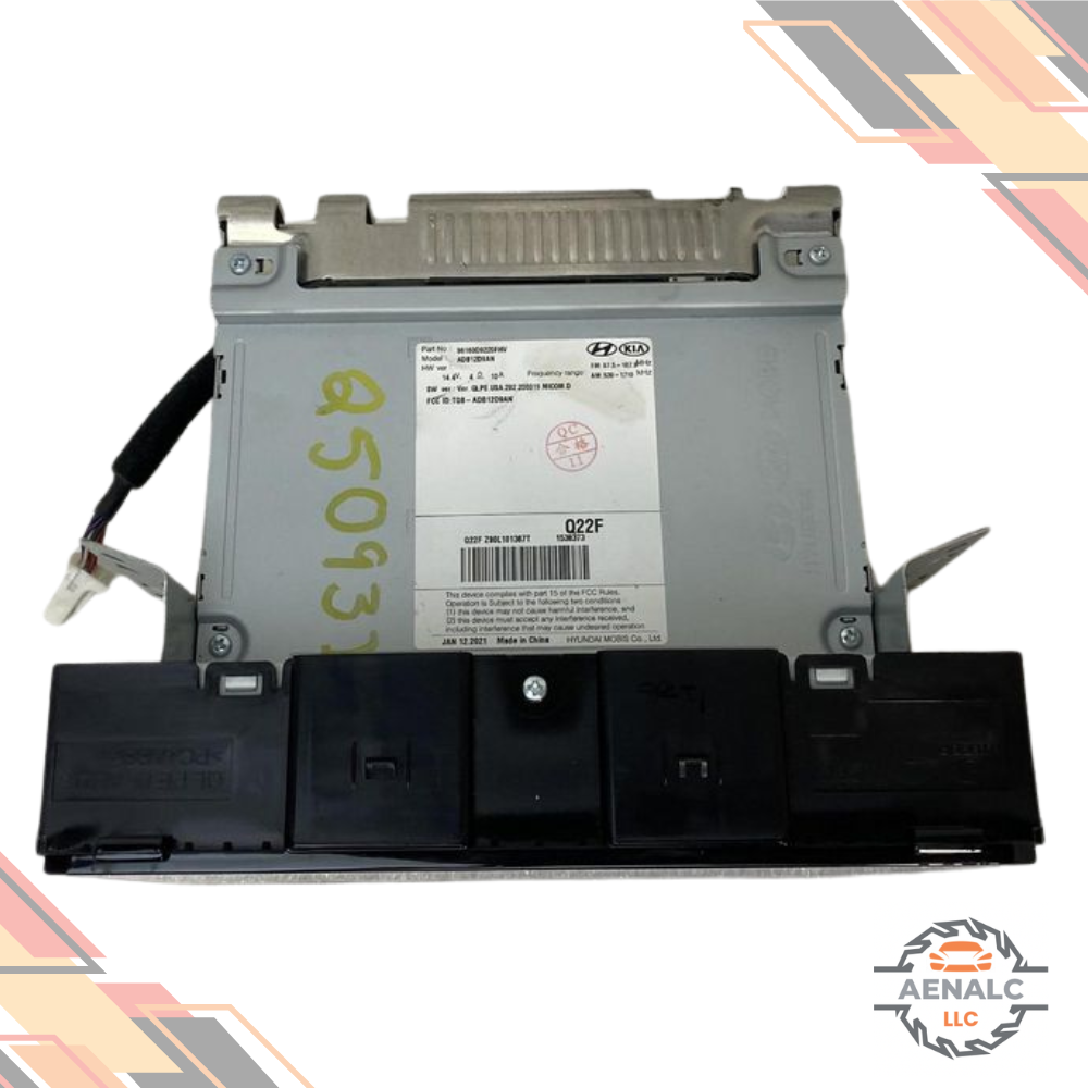 2020–2021 Kia Sportage Radio Receiver Display Screen without Navigation OEM — view 2