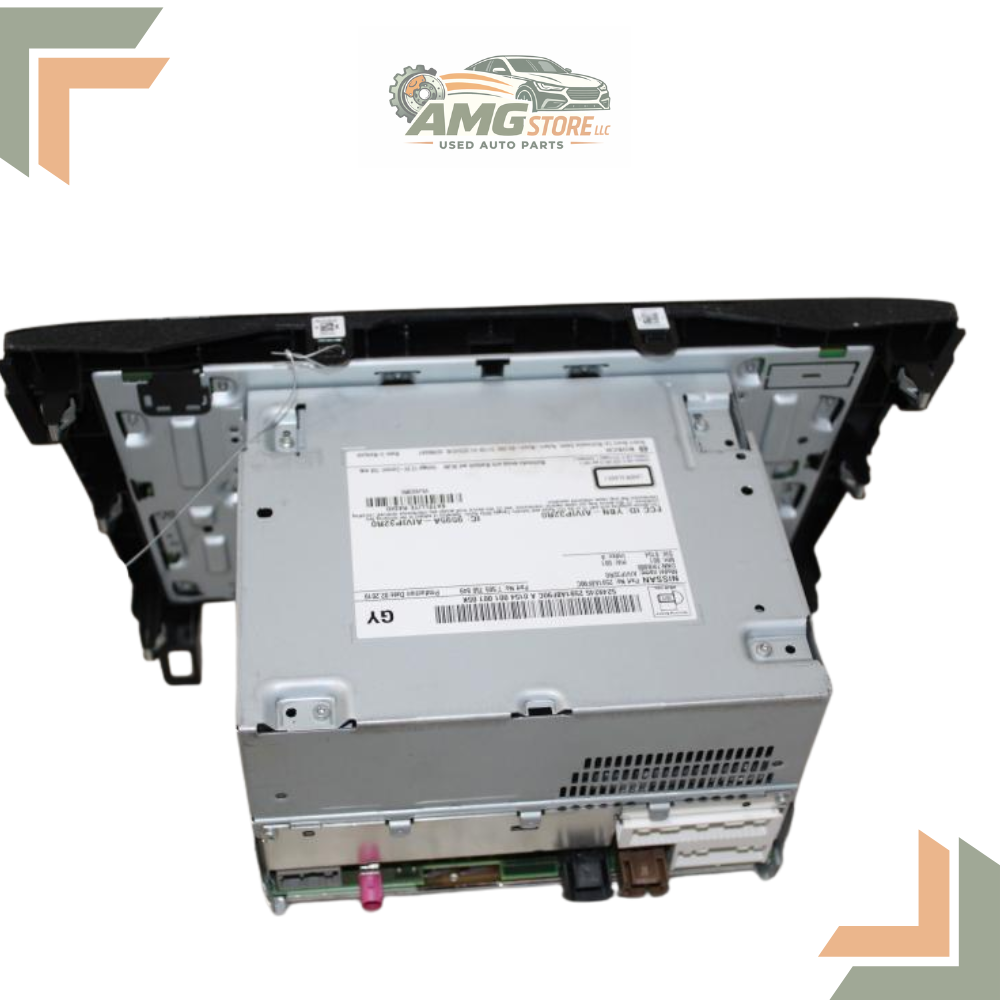 2018–2020 Nissan Rogue AM FM CD Radio Receiver OEM — view 2