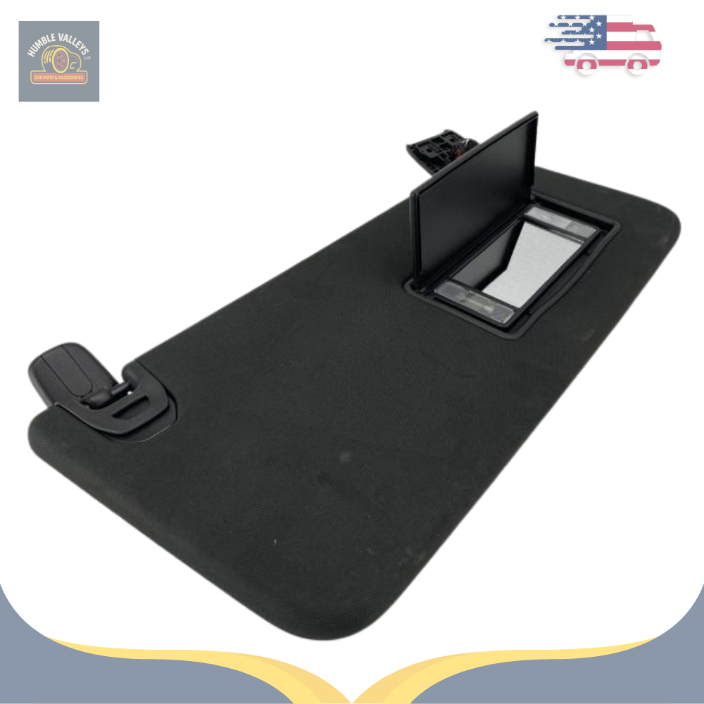 2019–2023 Dodge Ram 1500 Right Passenger Side Sun Visor Illumination Black OEM — view 2