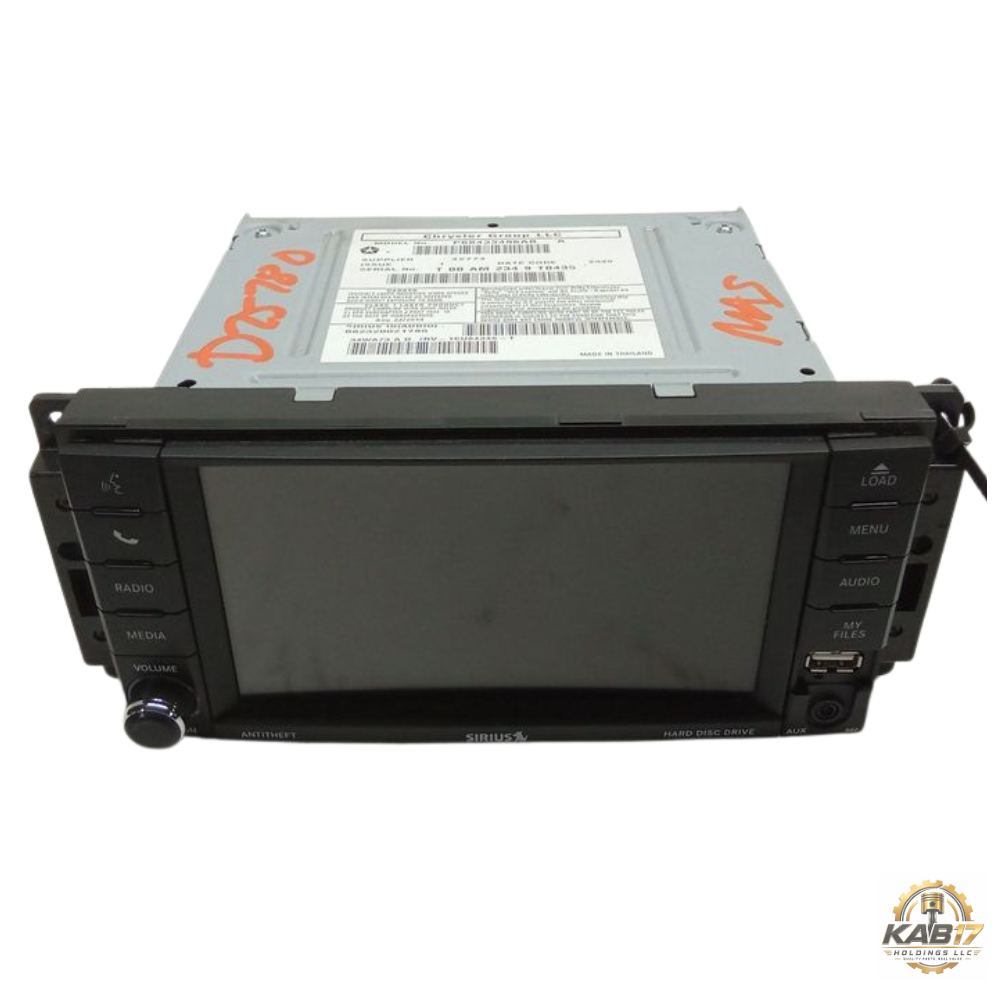 2013–2019 Dodge Caravan AM FM CD Satellite Radio Receiver RBZ — view 2