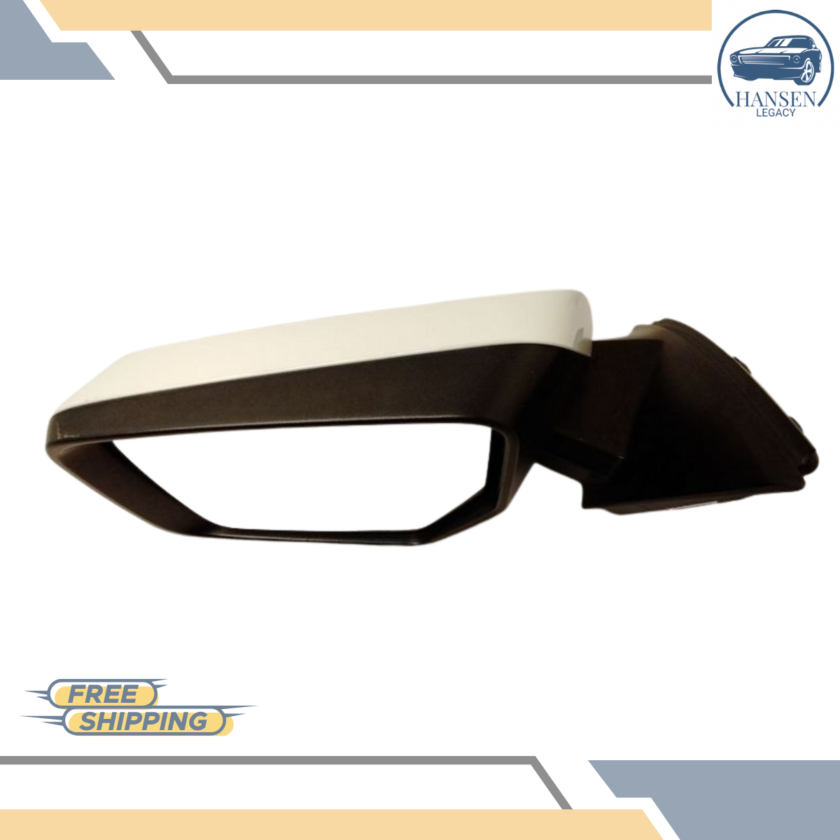 2016–2020 Chevrolet Impala Left Driver Side View Door Mirror White LH — view 5