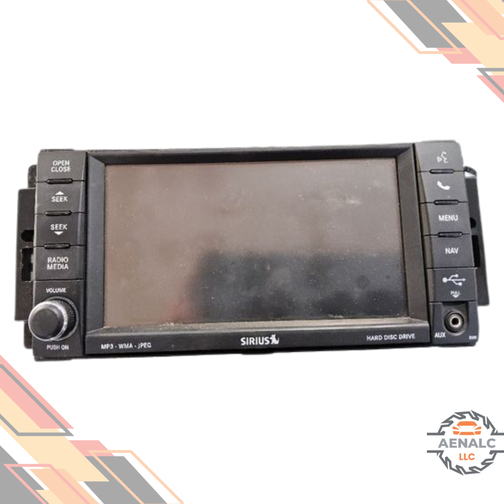 2013–2014 Dodge Challenger AM-FM-CD-DVD-H<wbr/>DD Navigation Uconnect Radio RHR OEM — view 1