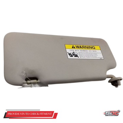 2015–2020 Honda Fit Passenger RH Sun Visor OEM — view 3