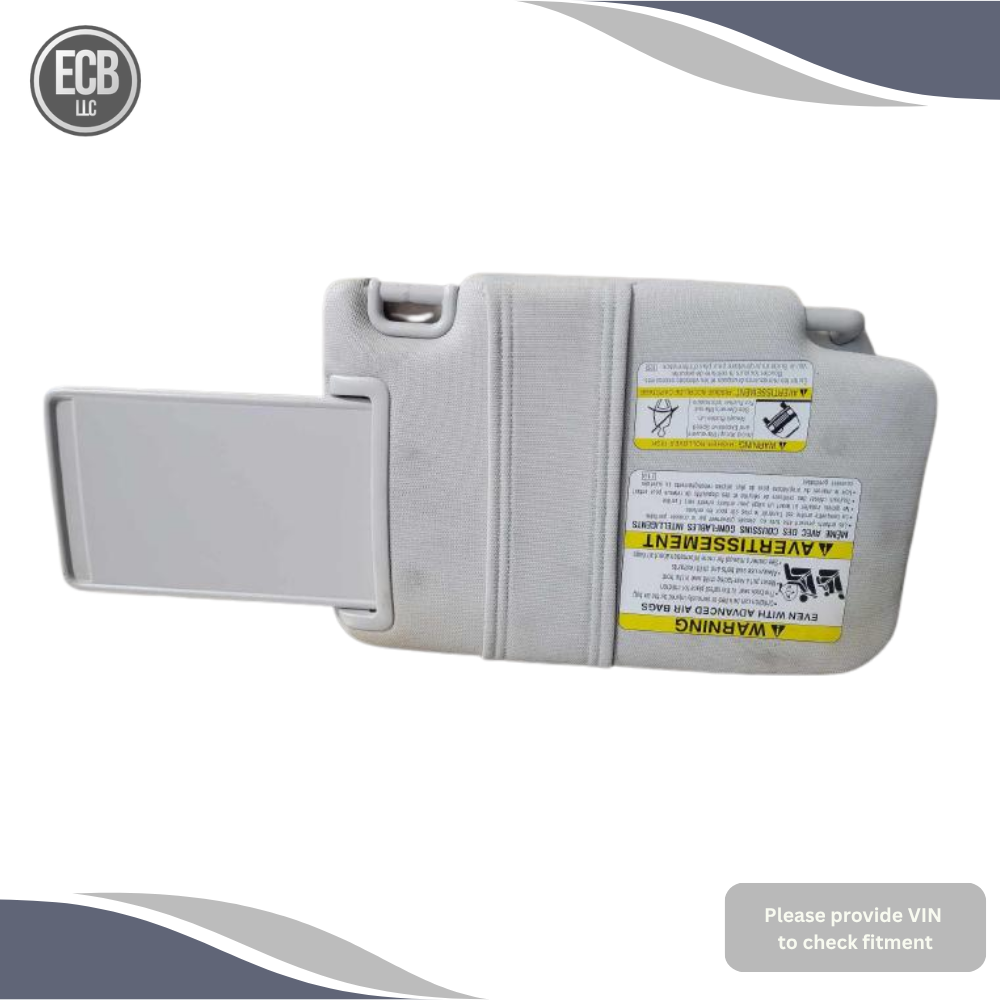 2014–2016 Subaru Forester Driver LH Sun Visor OEM — view 2