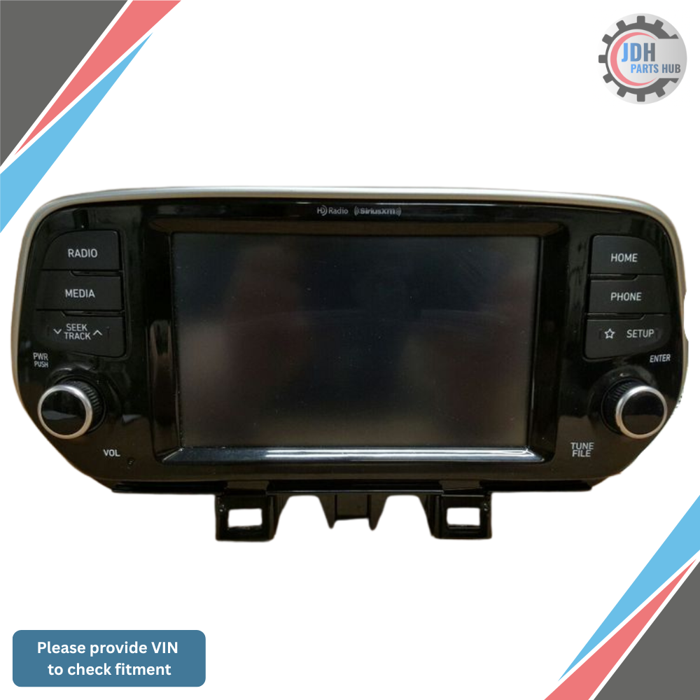 2019–2021 Hyundai Tucson AM FM Sirius XM Audio Radio Player Display Screen OEM — view 1