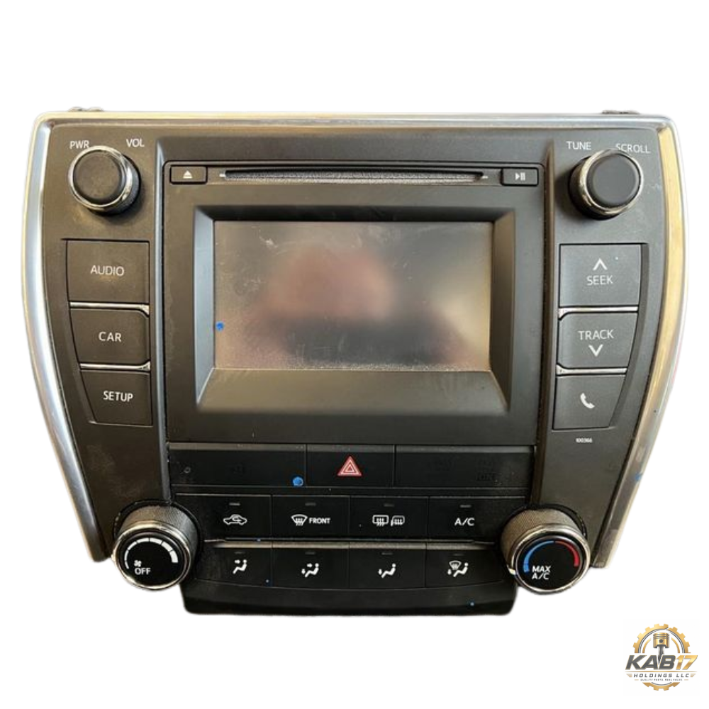 2015 Toyota Camry Radio Touch Screen Display Receiver OEM — view 1