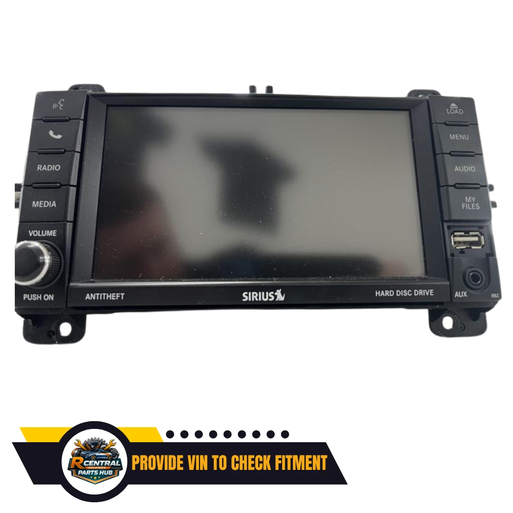 2011–2013 Dodge DURANGO Radio Display Receiver RBZ Satellite AM FM CD OEM 12 13 — view 3