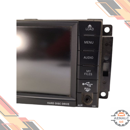2012 Jeep Liberty AM FM CD AUX DVD Navigation Radio Rhb W Satellite OEM — view 2