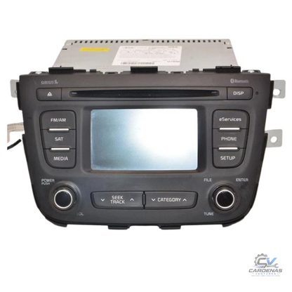 2014–2015 Kia Sorento CD MP3 Player Radio Media Receiver with Satellite & UVO OEM — view 1