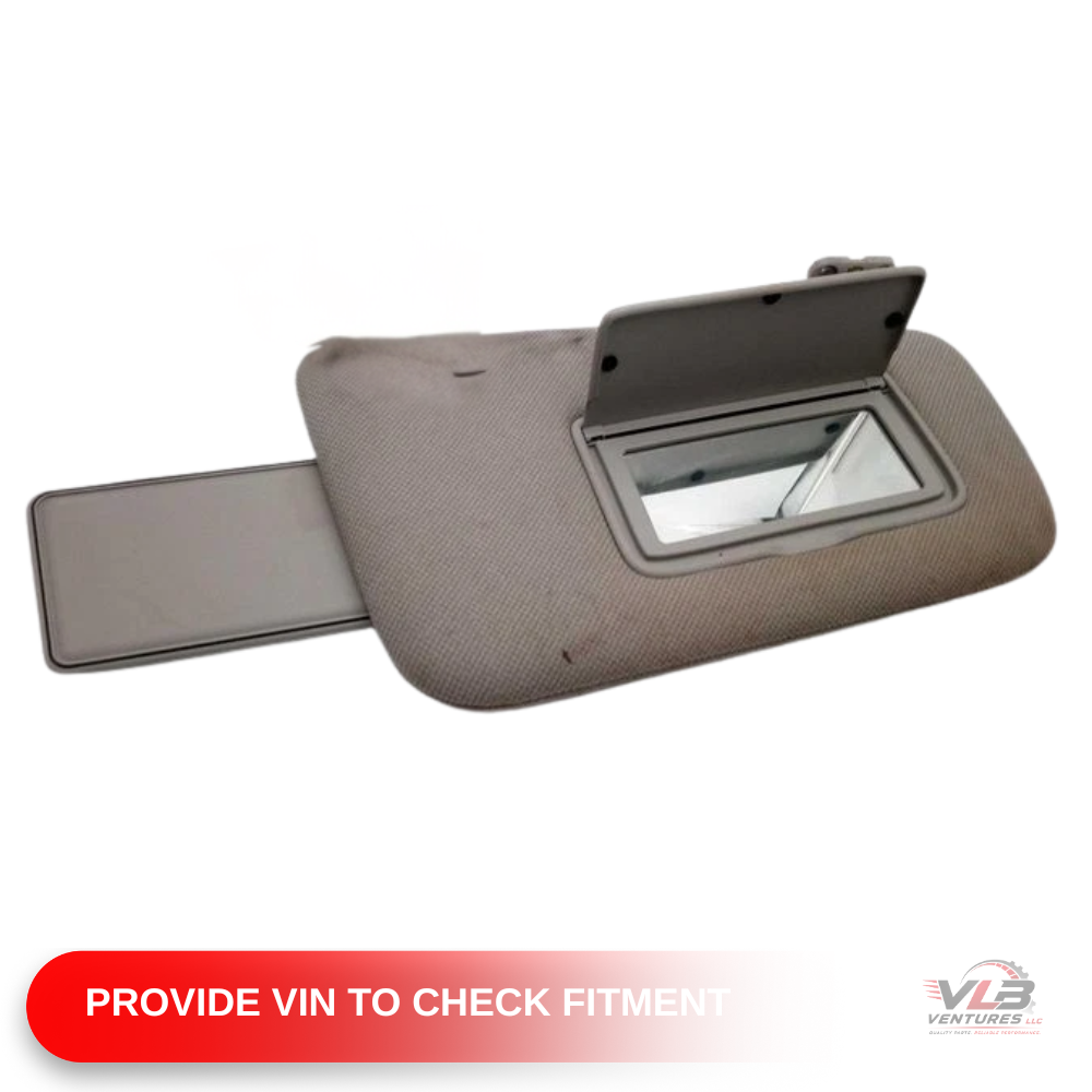 2013–2019 Nissan Sentra RH Passenger Sunvisor Sun Visor with Mirror OEM — view 1