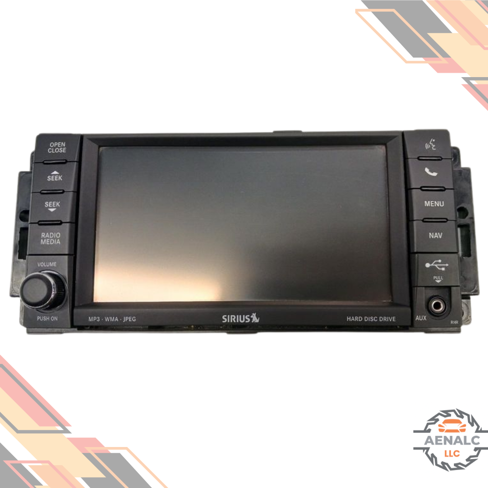 2013–2014 Dodge Challenger AM-FM-CD-DVD-H<wbr/>DD Navigation Uconnect Radio RHR OEM — view 1