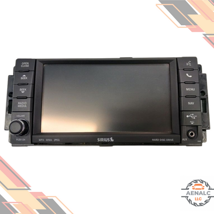 2013–2014 Dodge Challenger AM-FM-CD-DVD-H<wbr/>DD Navigation Uconnect Radio RHR OEM — view 1