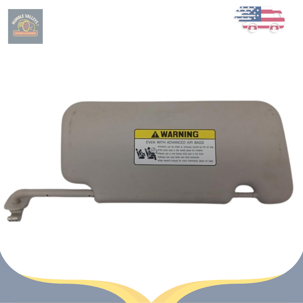 2020–2023 Hyundai Venue LH Driver Sunvisor Sun Visor with Mirror OEM — view 1