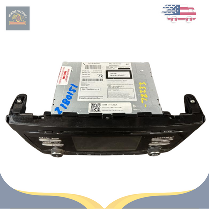 2013–2015 Nissan Altima Sedan AM FM CD Radio Receiver without Navigation 5" Display — view 2