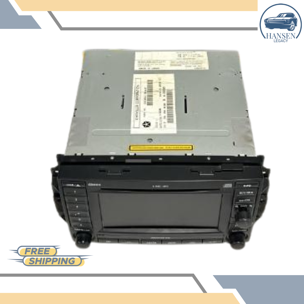 2005–2007 Chrysler 300 Charger Radio Receiver Display Option REC 05 06 07 — view 3