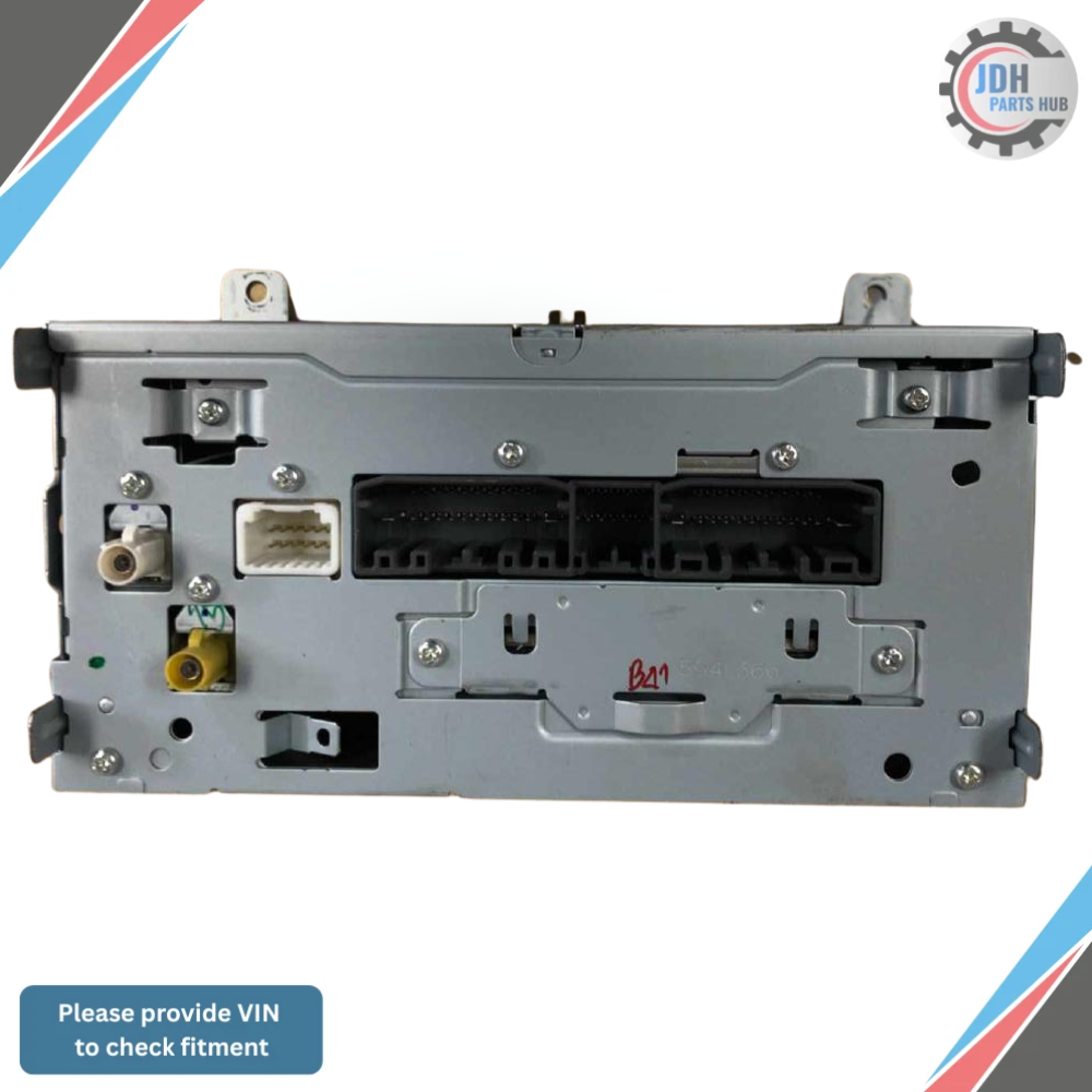 2011 Jeep Grand Cherokee Radio with Navigation Sat CD DVD HDD Face ID RHB OEM — view 2