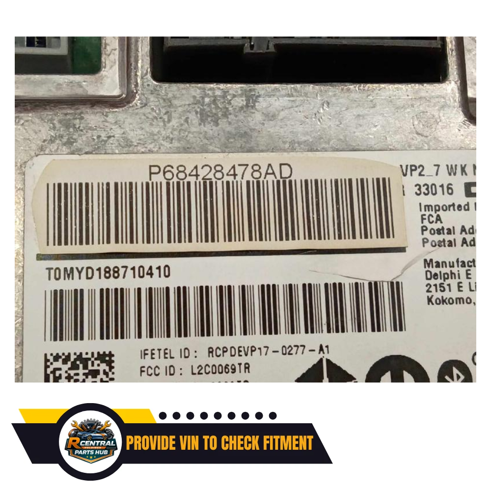 2018 Jeep Grand Cherokee Display & Receiver 7 inch Screen Satellite OEM — view 5
