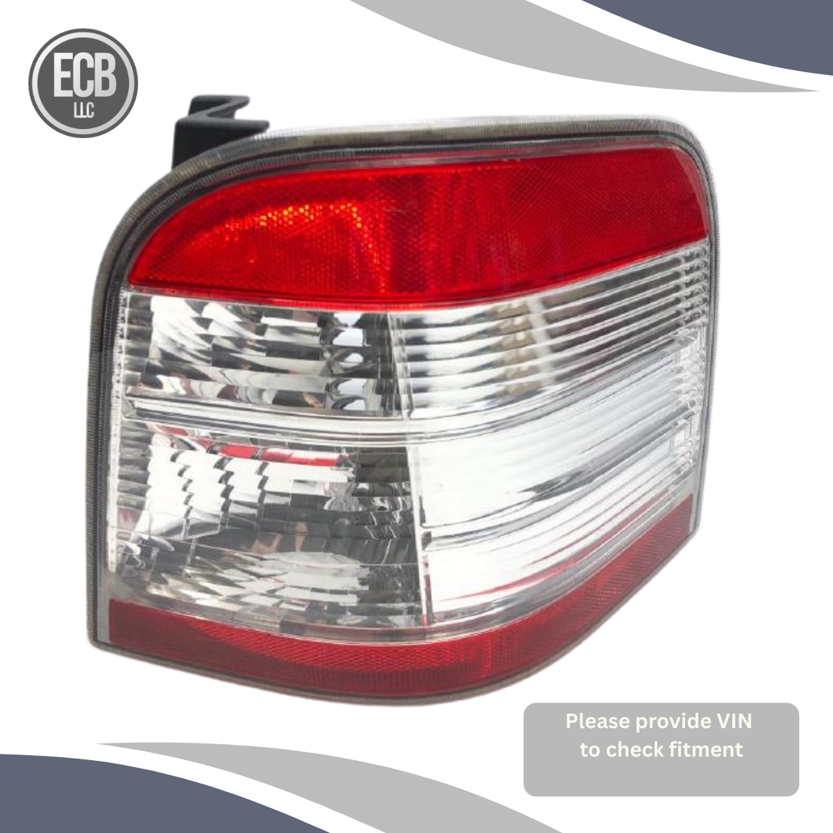 2008–2009 Ford Taurus X Tail Light RH Passenger Rear OEM — view 2