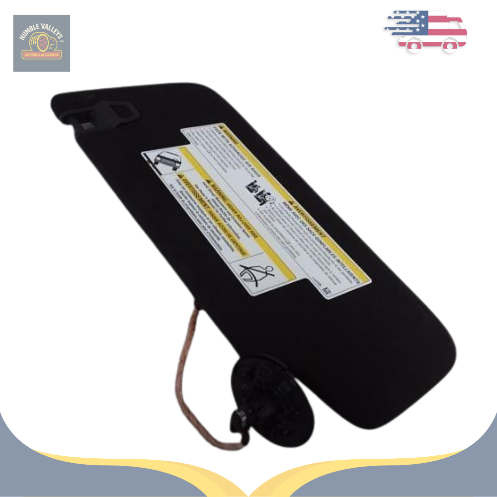 2019–2024 Cadillac XT4 RH Passenger Sunvisor Sun Visor with Mirror & Light OEM — view 4