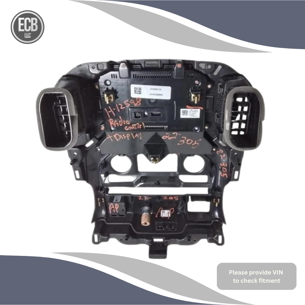 2019–2022 Chevrolet Silverado 1500 2500 3500 Control Panel Screen OEM — view 2