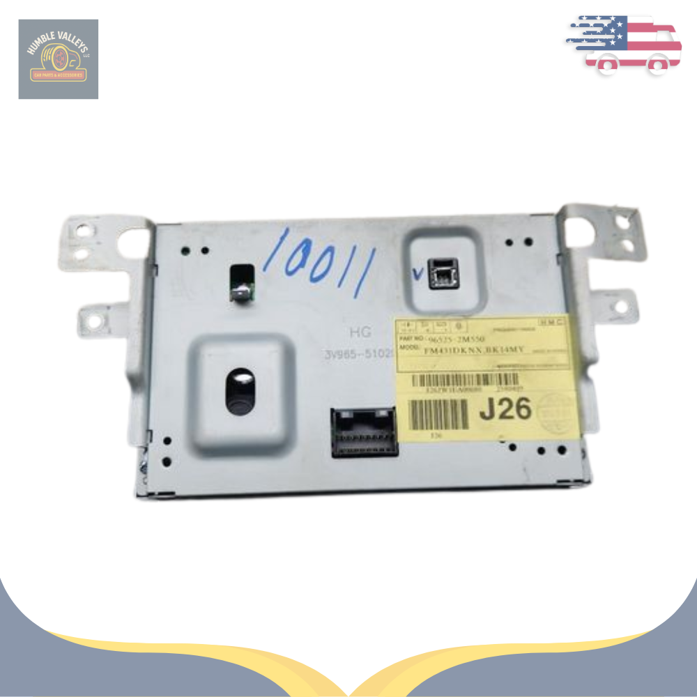 2013–2016 Hyundai Genesis Coupe Radio Navigation Information Display Screen OEM — view 2