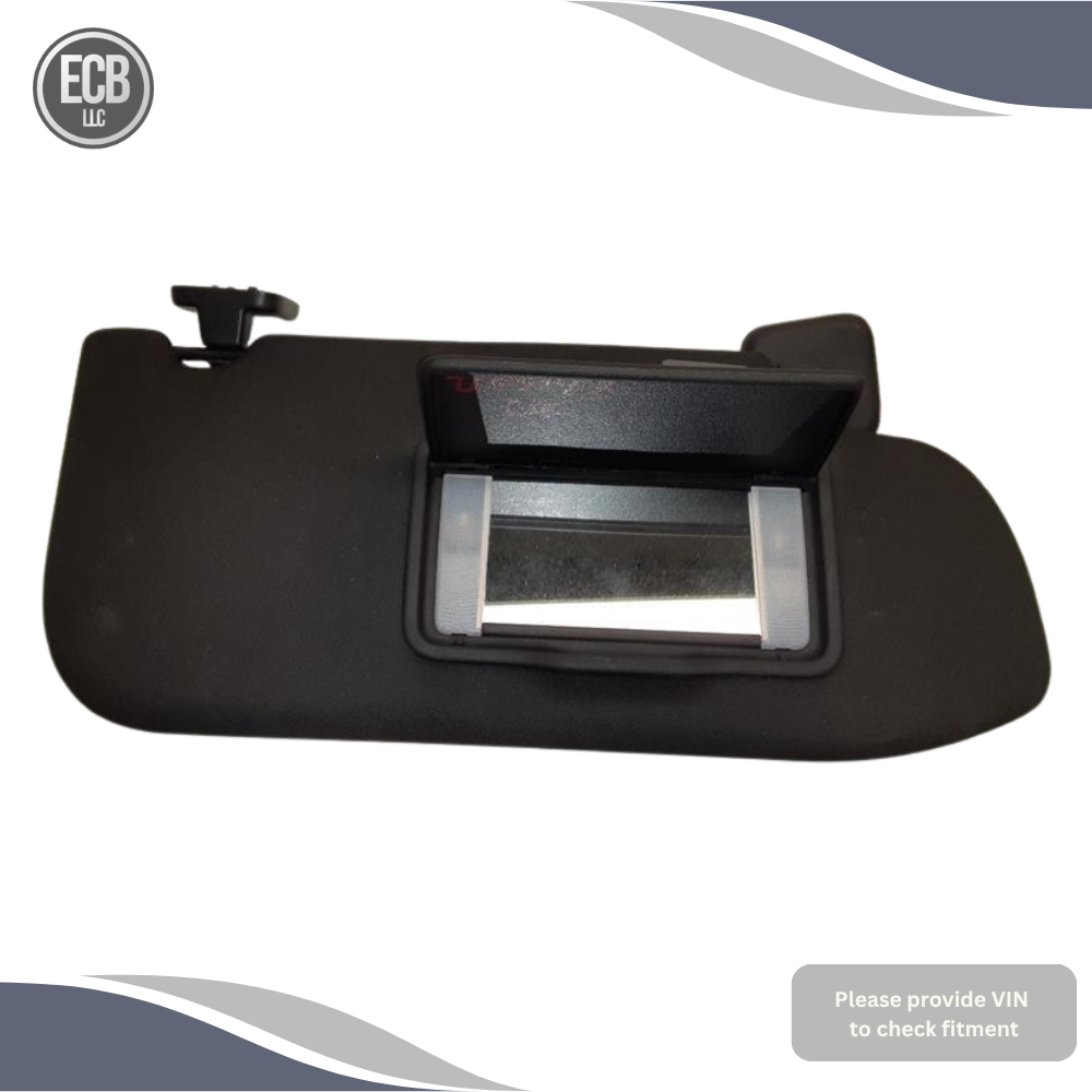 2013–2019 Ford Taurus RH Passenger Sunvisor Sun Visor with Mirror & Light OEM — view 1