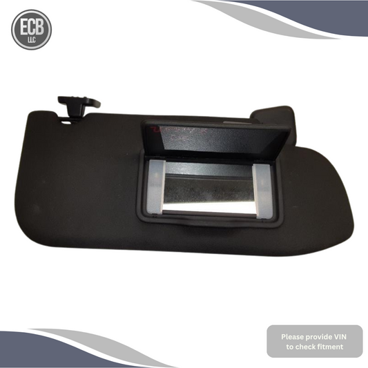 2013–2019 Ford Taurus RH Passenger Sunvisor Sun Visor with Mirror & Light OEM — view 1