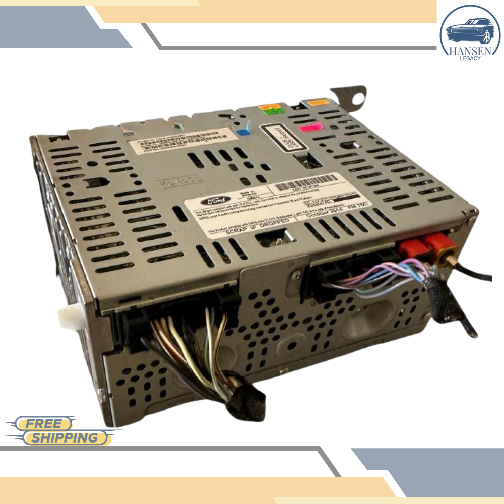 2015 Ford Fusion Radio Receiver AM-FM-CD-MP3 (single disc) ID DS7T-19C107-BM OEM — view 2
