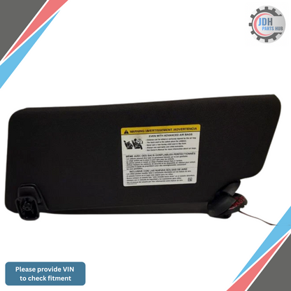 2011–2015 Ford Explorer Passenger RH Sun Visor OEM — view 3