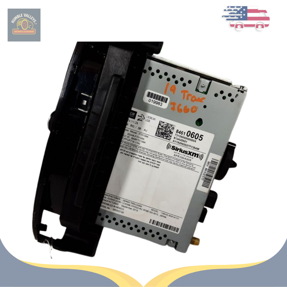 2018–2020 Chevrolet Sonic AM FM Radio Receiver Display Screen OEM — view 4