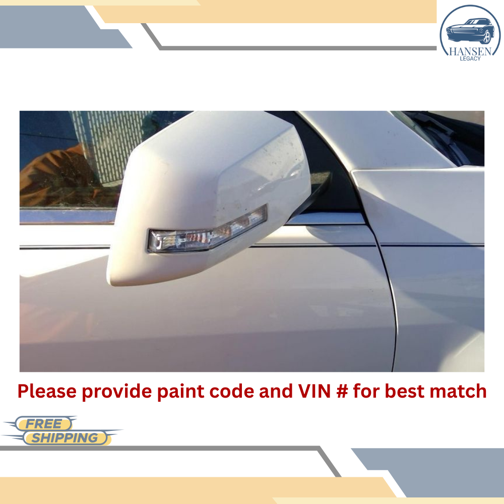 2015–2017 Chevrolet Traverse Right Passenger Side View Door Mirror Silver RH — view 1