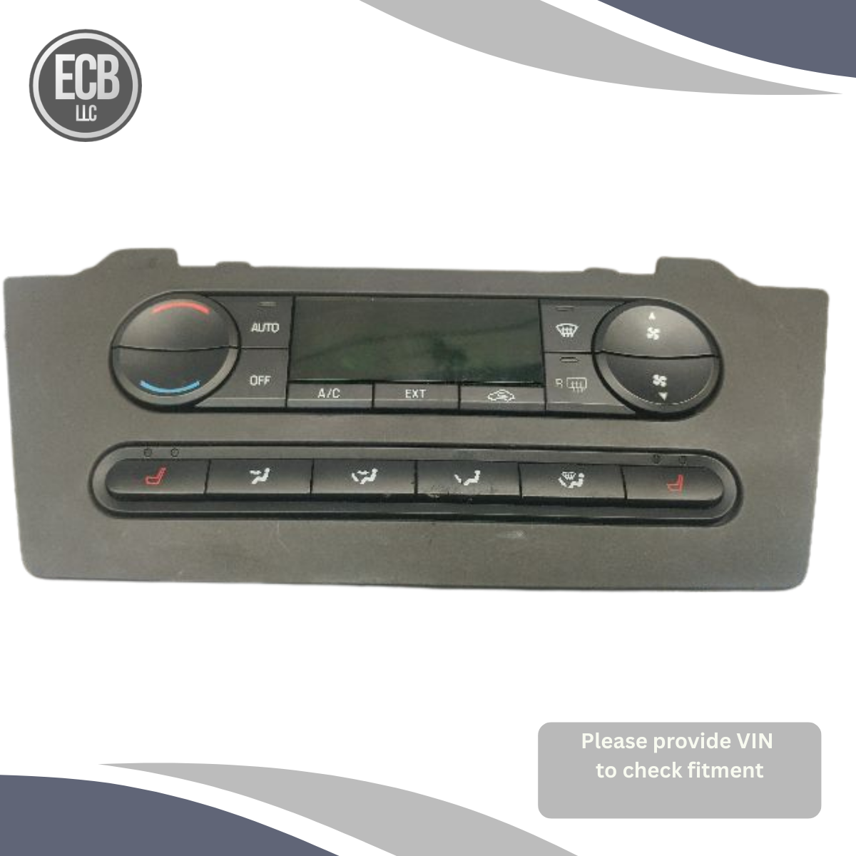 2006–2009 Ford Fusion A/C Heater Climate Temperature Control OEM — view 1