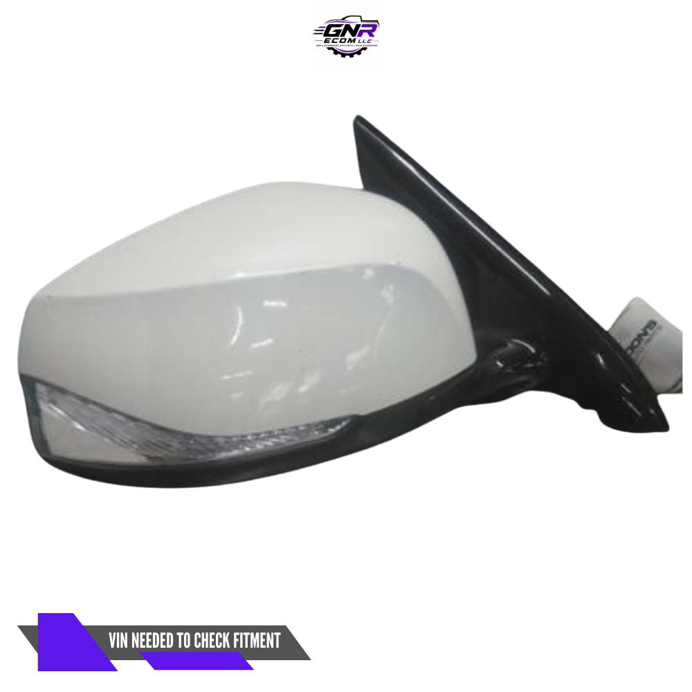 2017–2020 Infiniti QX60 Right Passenger Side Door Mirror Assembly White — view 2
