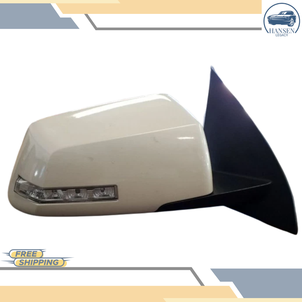 2013–2017 Chevrolet Traverse Acadia Right Passenger Side View Door Mirror White — view 1