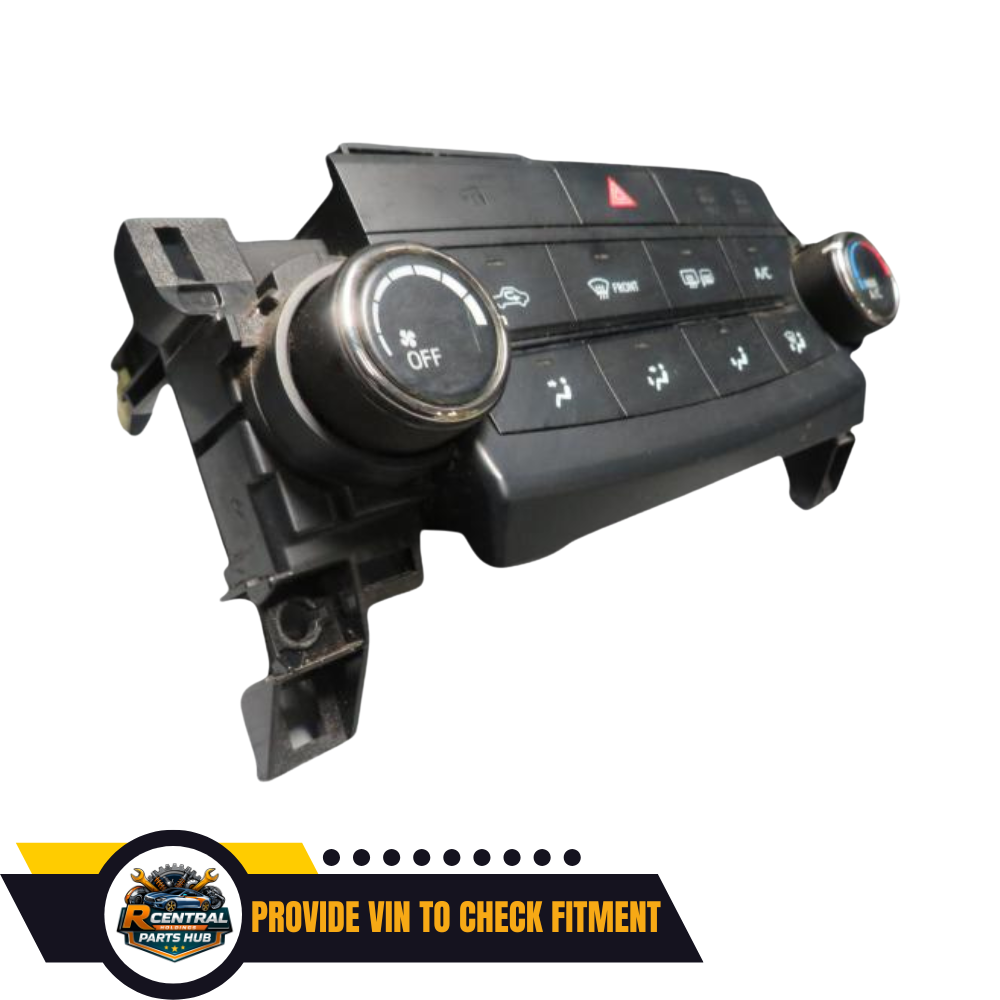 2015–2017 Toyota Camry Manual A/C AC Climate Heater Control — view 3